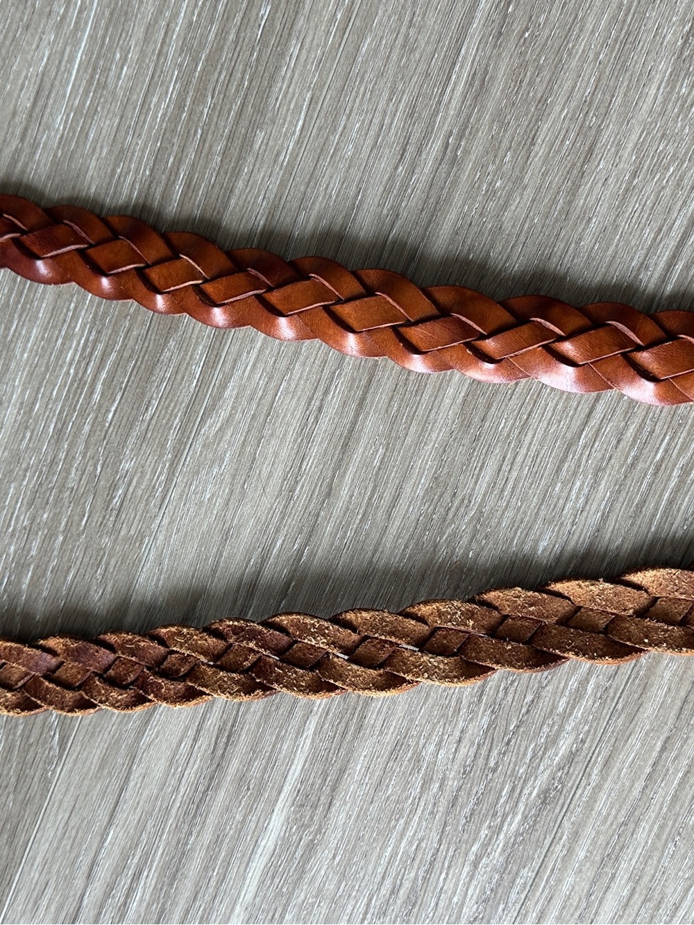 Christian Dior Braided Leather Belt in Brown - Picture 5 of 16